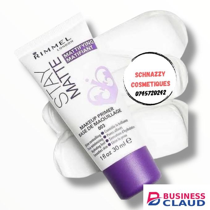 Rimmel London Stay Matte Mattifying Makeup Primer 30ml Oil Control Flawless Base Clean Longlasting Face Beat