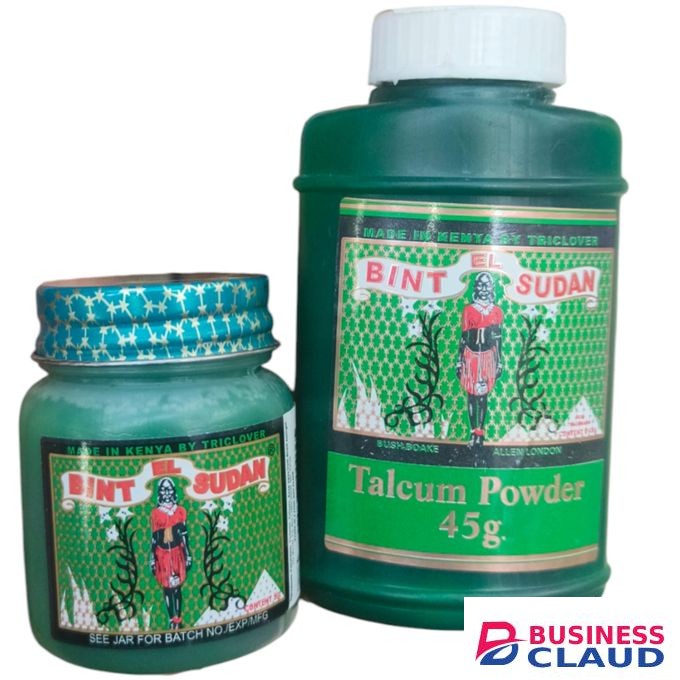 Bint El Sudan Petroleum Jelly + Talcum Powder nk