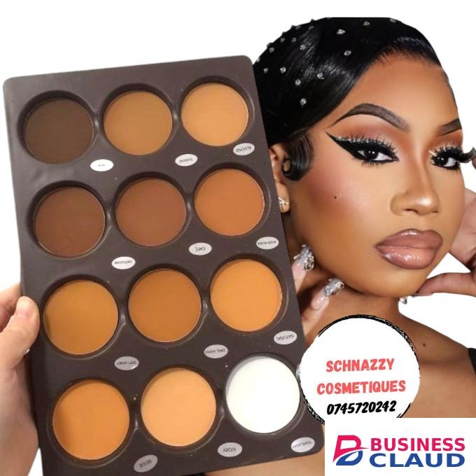 Beauty SACHA Contour Setting Palette Shades MUA Professional Makeup Artistry Palette
