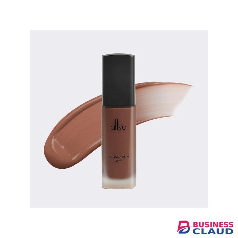 Allso Poreless Soft Matte Longwear Foundation, Espresso Glow