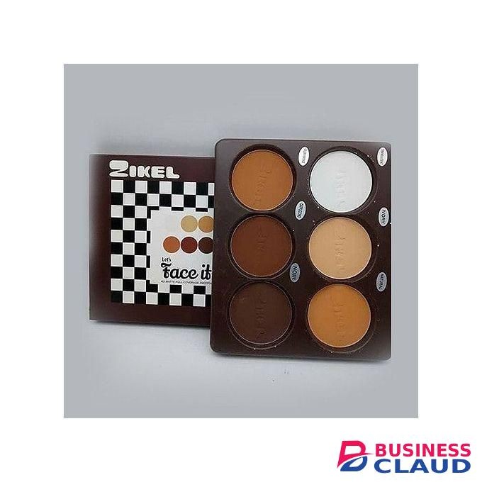 Zikel Face Powder And Foundation Palette.