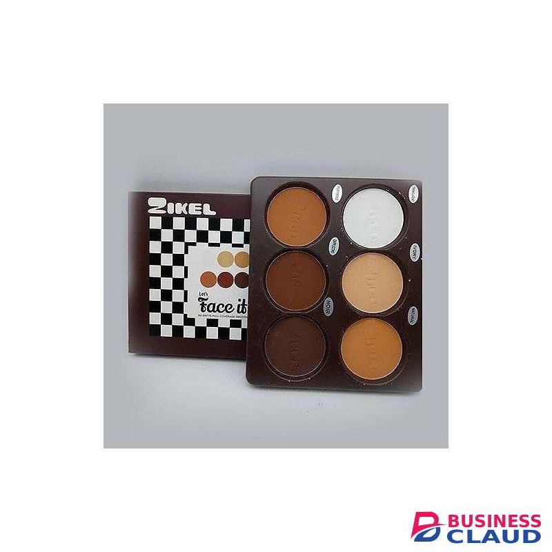 Zikel Face Powder And Foundation Palette.