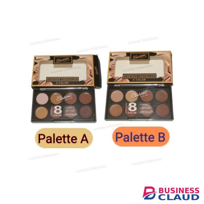 Classic Dream 8 Color Correct Contour Concealer Palette