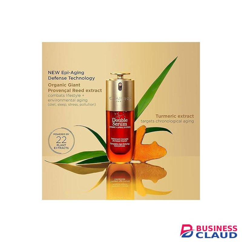 Clarins Double Serum – Anti-Aging Face Serum (All Skin Types)-100ML