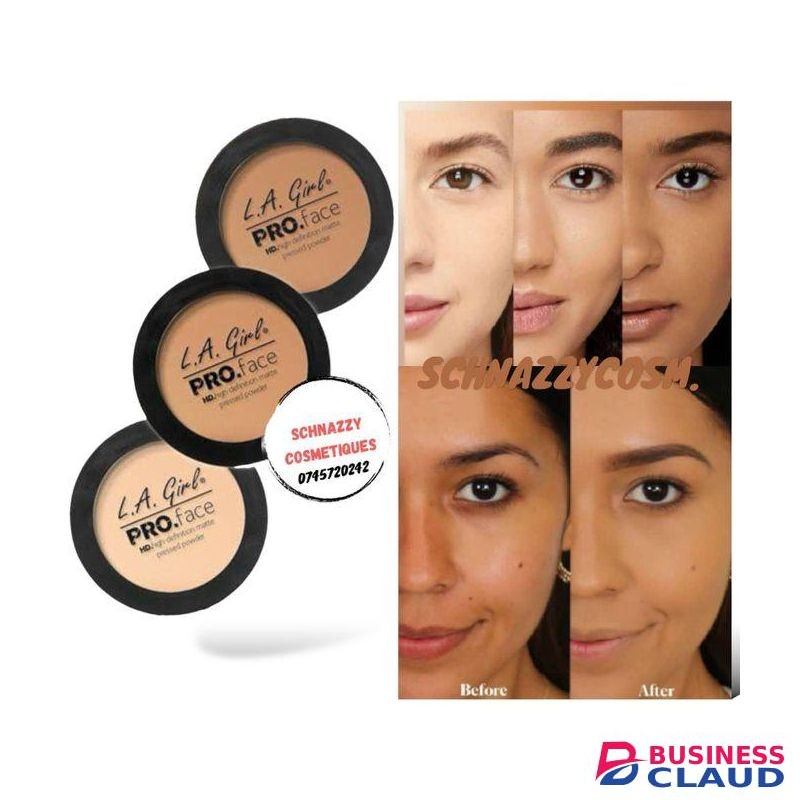 L.A. Girl Pro Face Matte Pressed Powder High Definition Oil Control CREAMY NATURAL