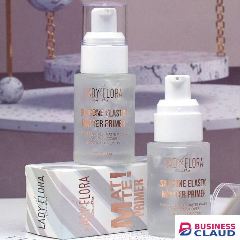 Lady Flora Matte Makeup Primer 30ml Oil Control Smooth Flawless Base Clean Longlasting Face Beat Ultralightweight Minimises Appearance of Pores Matte Velvety Finish