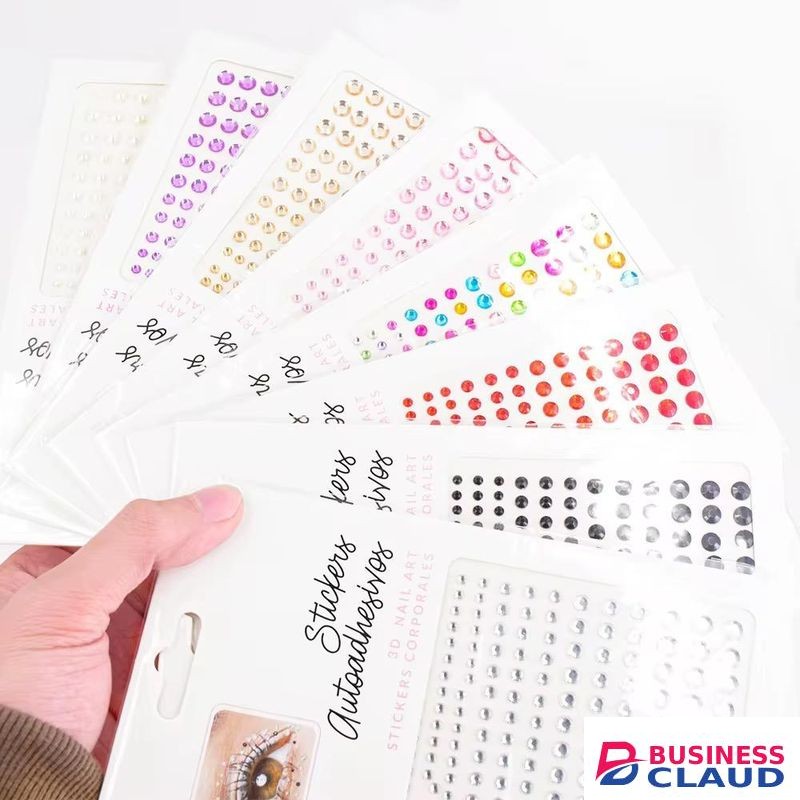 Rhinestones Nail Art MIXED COLOUR FACE GEMS STICKERS BODY MAKEUP RHINESTONE PARTY EYE DECORATION