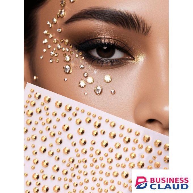 Rhinestones Nail Art MIXED COLOUR FACE GEMS STICKERS BODY MAKEUP RHINESTONE PARTY EYE DECORATION