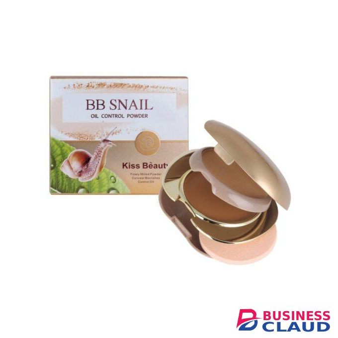Kiss Beauty 2 in 1 BB Snail Oil Control Powder Ponds