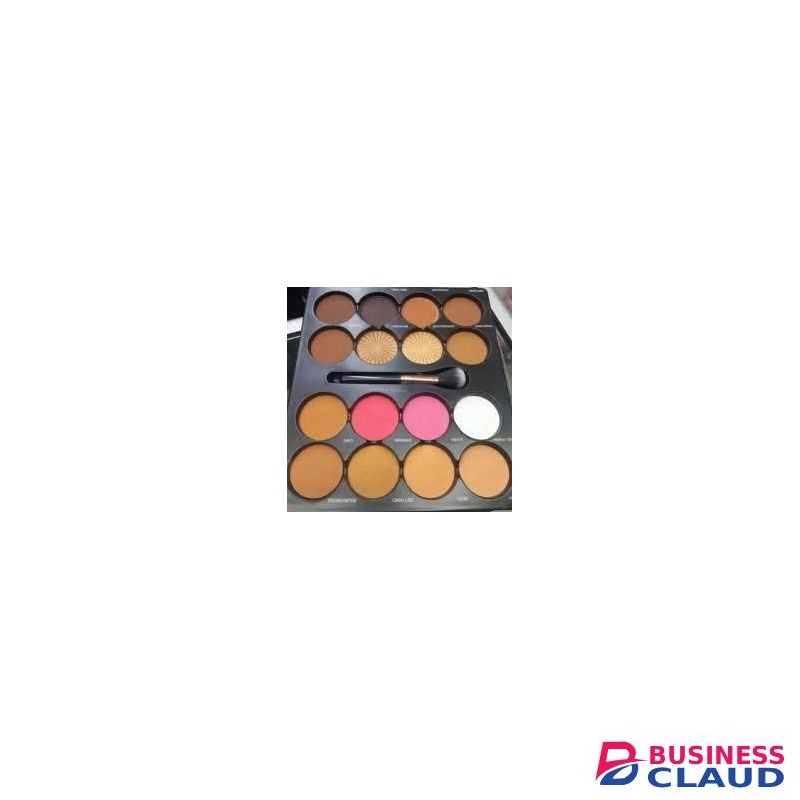 Micolor Makeup Longwear Multipurpose Matte Powder Palette Contour Blush Highlight Set High-Definition Coverage Smooth Blend