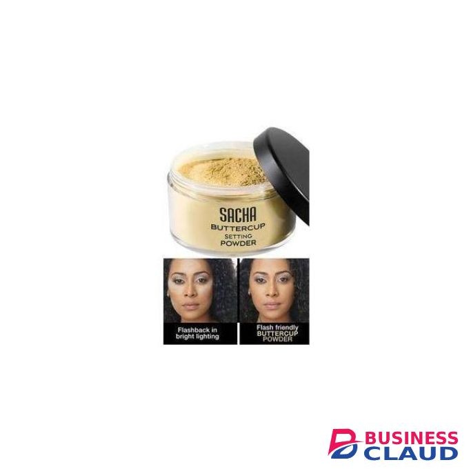 Sacha Buttercup Setting Powder Makeup For setting your foundation, concealer and highlights-yellow