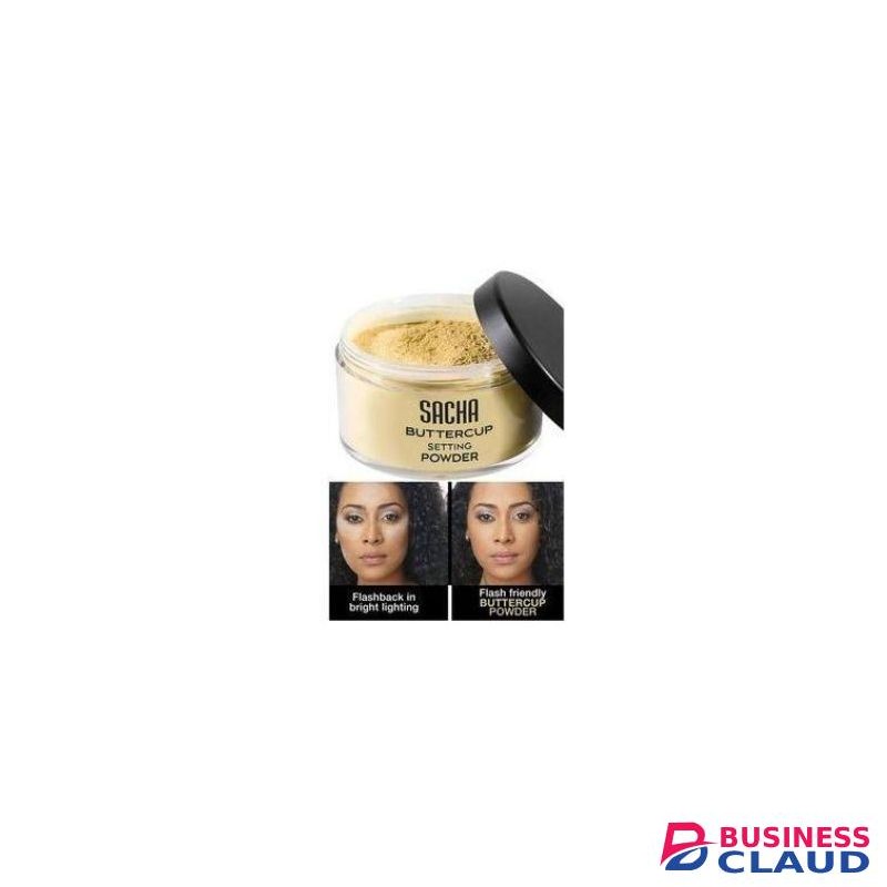 Sacha Buttercup Setting Powder Makeup For setting your foundation, concealer and highlights-yellow