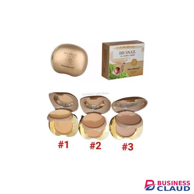 Kiss Beauty In 1 BB Snail Pressed Powder With Foundation Oil Control