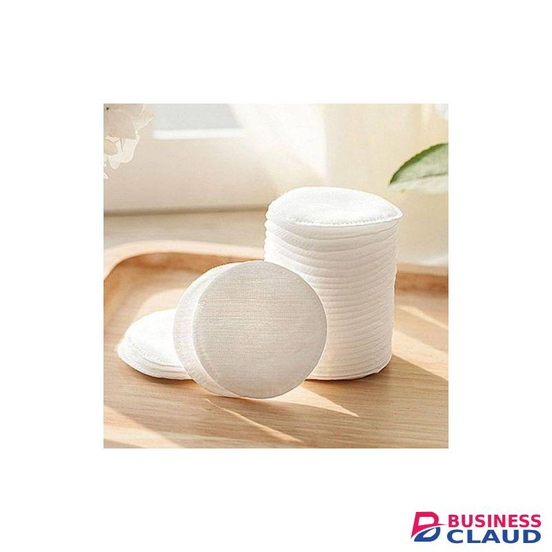 80pc Cotton Rounds Makeup Remover Pads