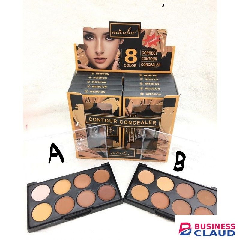 Micolor 3 IN 1 Brighten Contour Concealer Palette