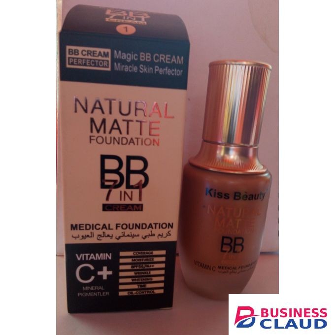 Kiss Beauty Bb Natural BB 7 In 1 Matte Foundation 55ml
