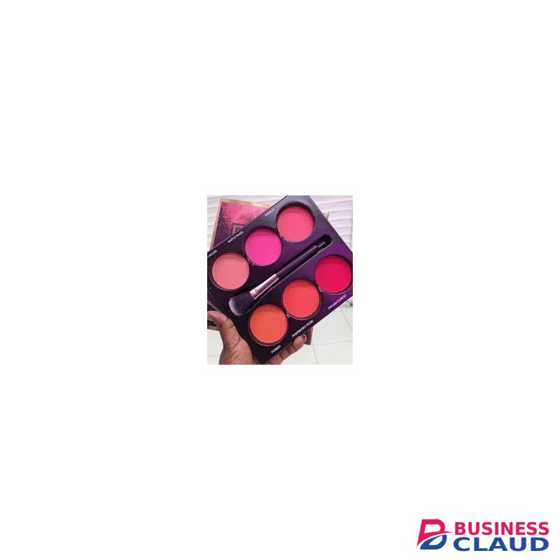 Kiko girl 6 color hd-matte pressed blusher