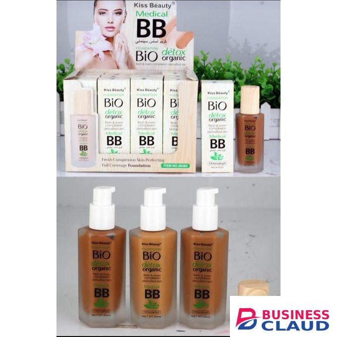 Kiss Beauty Bio Detox Organic Medical BB Foundation