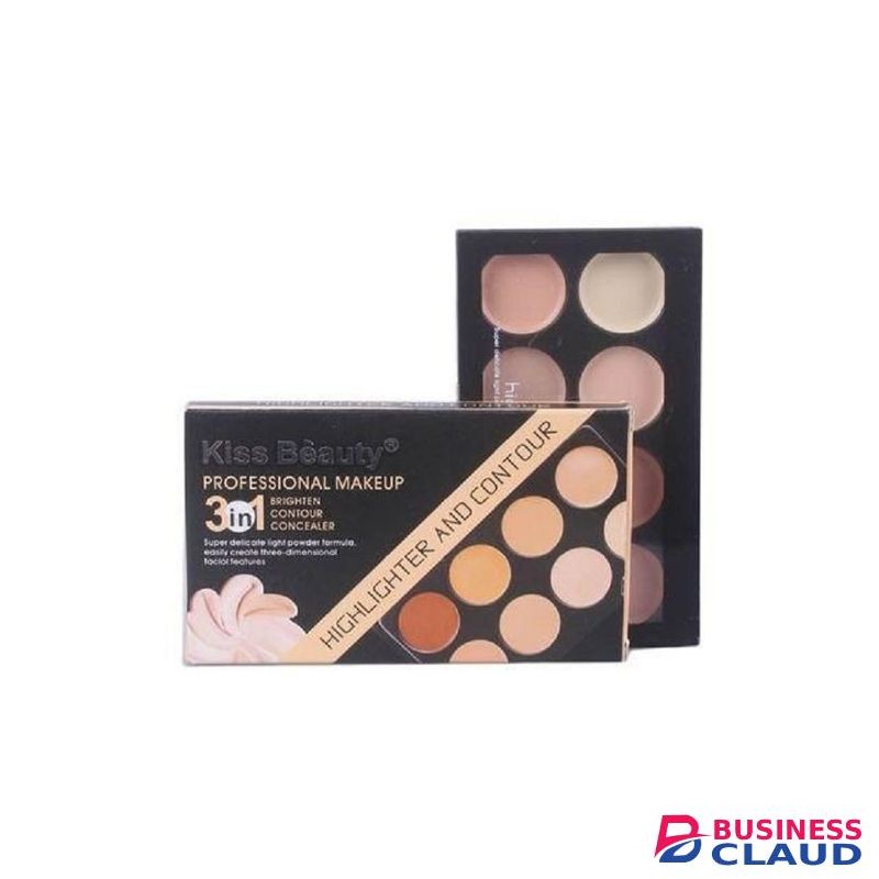 Kiss Beauty Highlighter, Contour & Concealer