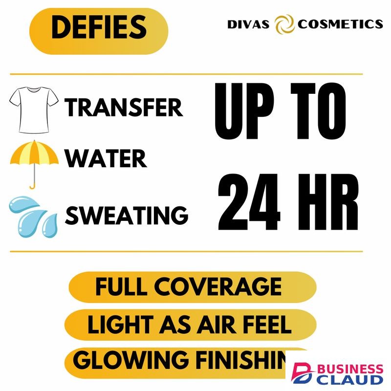 Divas cosmetics 24 HR Flawless Fix Foundation SPF 15, 35 Ml - Bronze 7