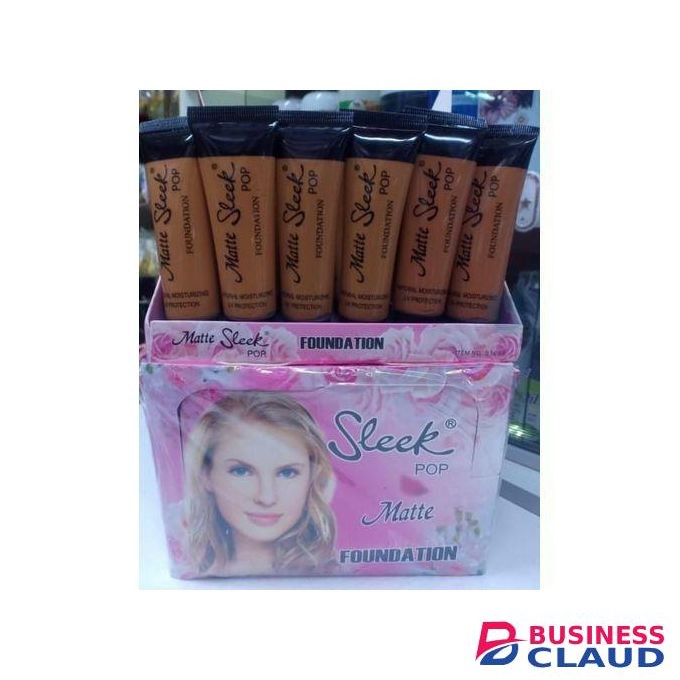 Sleek Matte Poreless Liquid Foundation