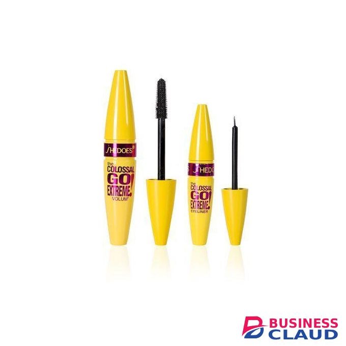 SheDoes 2in1 Express Colossal Mascara Eyeliner + Cheetah Eyeliner