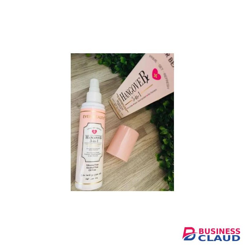 Ever Beauty Hangover 3 in 1 Prime, Set, refresh Replenishing Primer & Setting Spray 120ml