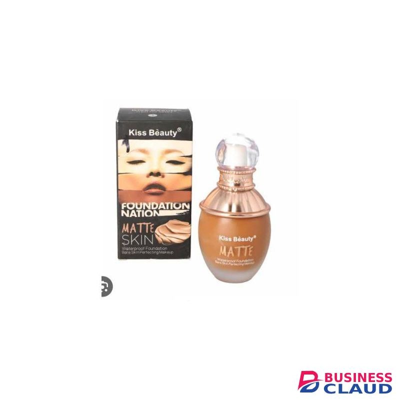 Kiss Beauty Waterproof Bare Skin Perfecting Foundation