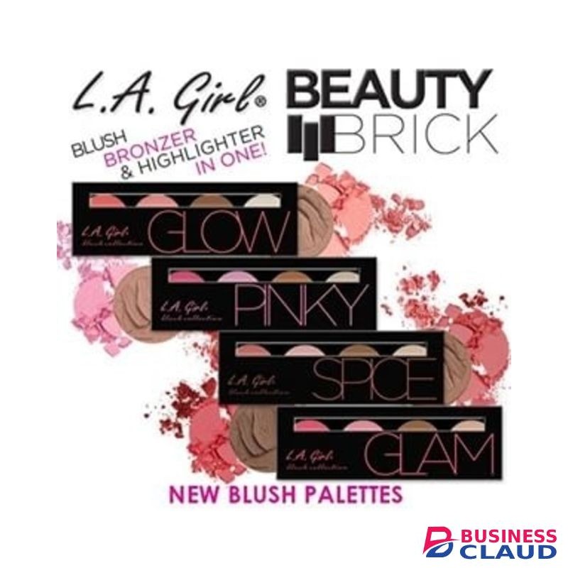L.A Girl Beauty Brick Blush Collection - Pinky