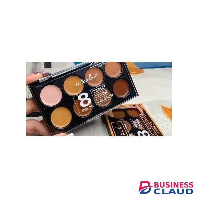 Beauty Micolor 8 Correct Concealer Contour Cream Palette