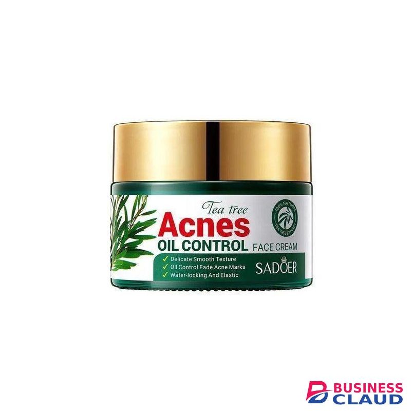 SADOER ACNES Oil Control Face Cream with Tea Tree Extract.