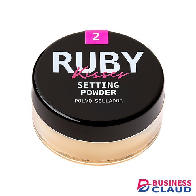 Ruby Kisses HD Set & Forget Setting Powder - Banana 02.