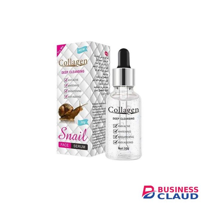 Collagen Snail Face Serum, Anti-Aging, Anti-Acne, Whitening.