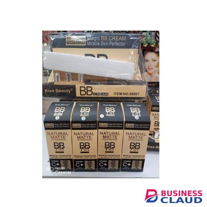 Kiss Beauty 7in1 MAGIC BB CREAM MEDICAL NATURAL MATTE COVERAGE FOUNDATION