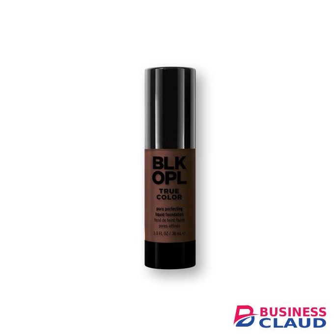 Blk Opl True Color Pore Perfecting Liquid Foundation - Ebony Brown.