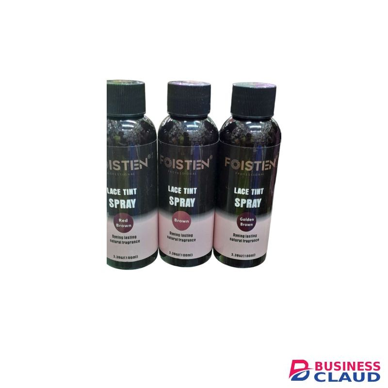 Lace Foisten Tint Spray (brown,red Brown, Golden Brown)