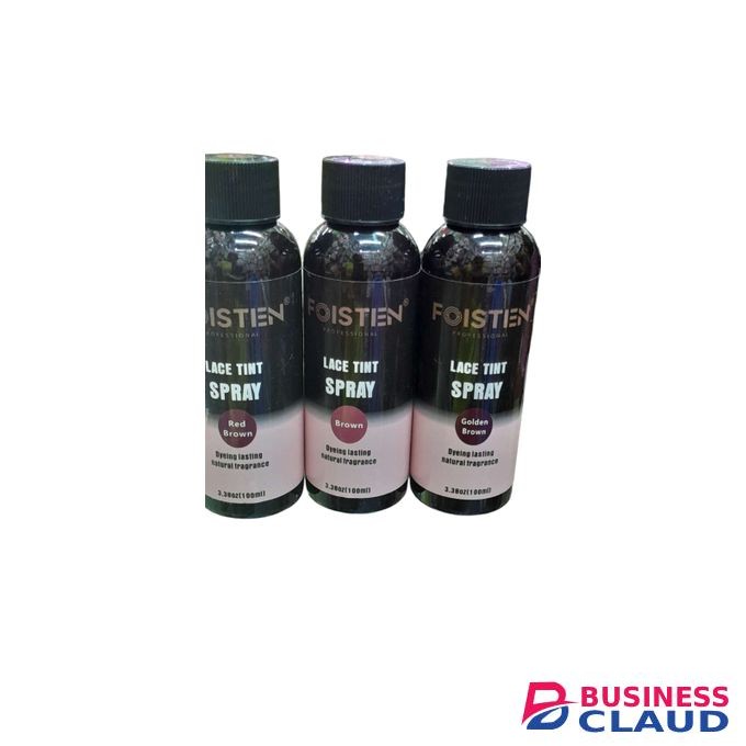 Lace Foisten Tint Spray (brown,red Brown, Golden Brown)