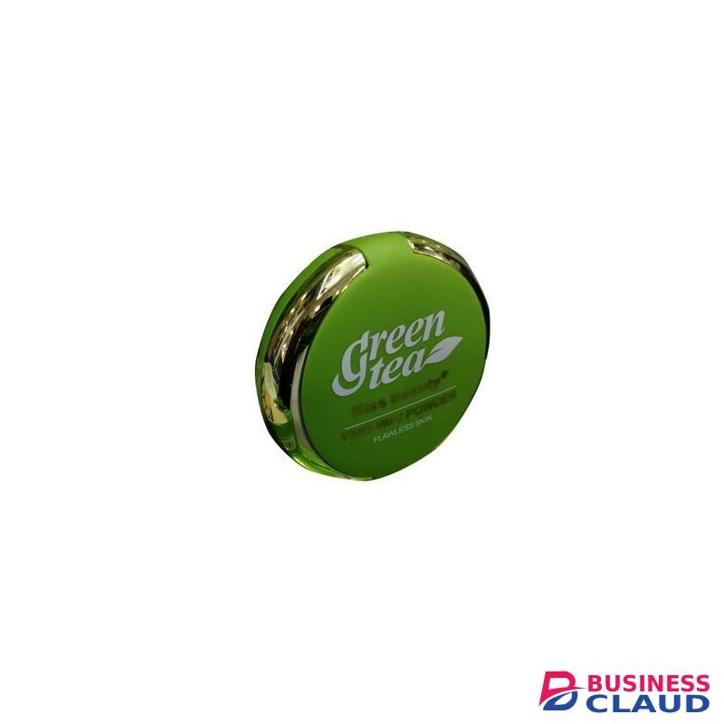 Kiss Beauty Green Tea Pressed Powder-Color 1