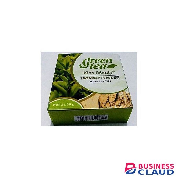 Kiss Beauty Green Tea Pressed Powder-Color 1