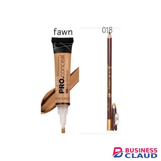 pro conceal fawn + davis no 018