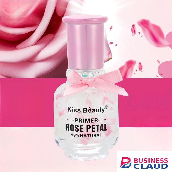 Kiss Beauty PRIMER ROSE PETAL 99%NATURAL LONG - LASTING Moisture Brightness Fineness up 70 ml