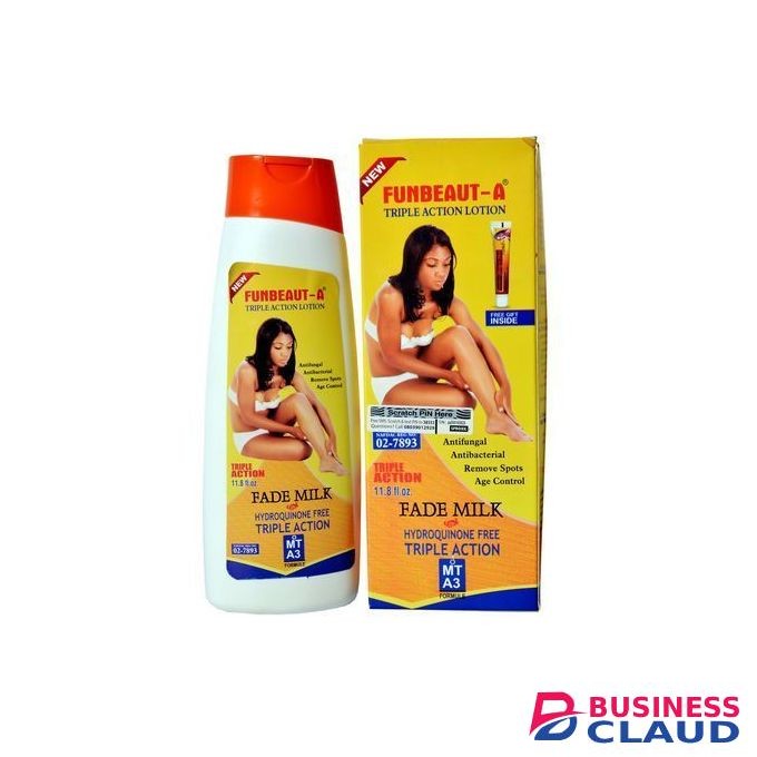 Funbeaut A Fade Milk Triple Action Beauty Lotion