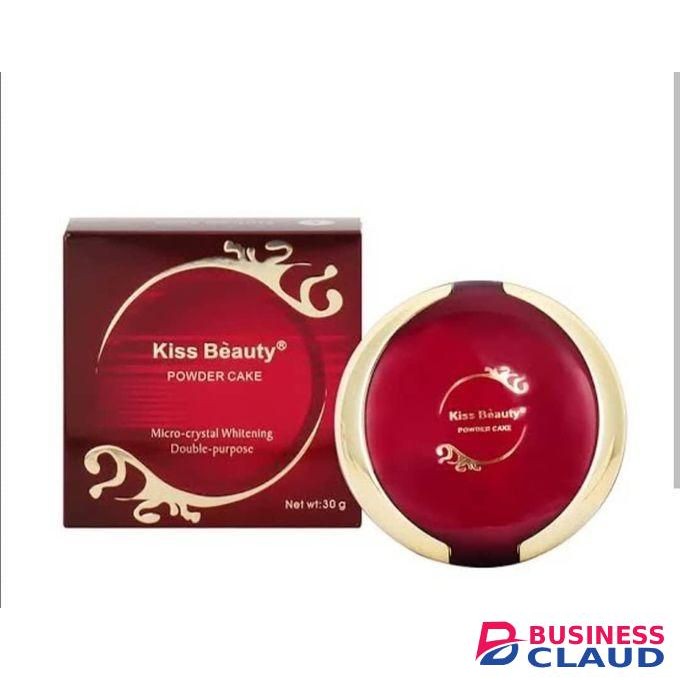 Kiss Beauty Micro-crystal Whitening Double-purpose Powder Cake