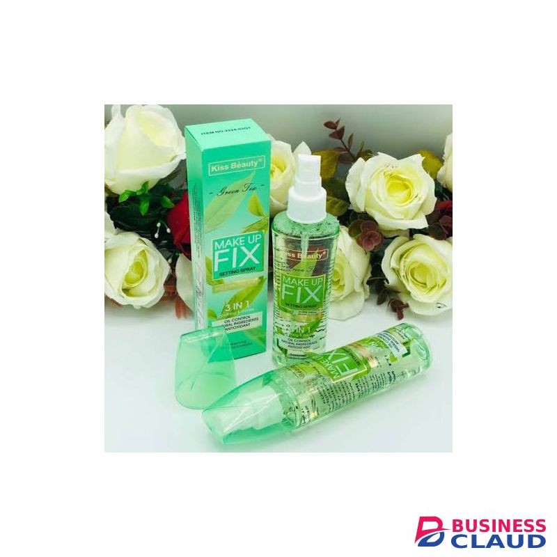 Kiss Beauty Kiss BeautyMake Up Fix Setting Spray-green Tea