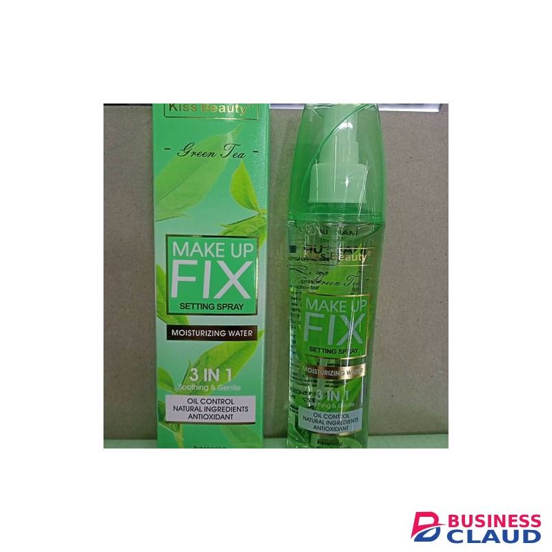 Kiss Beauty Kiss BeautyMake Up Fix Setting Spray-green Tea