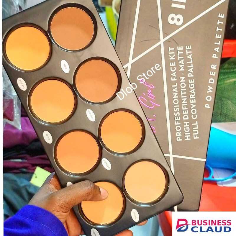 L.A. Girl 8 in 1 contour powder palette Matte 8Shades