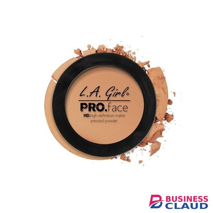 L.A Girl HD Pro Face Matte Pressed Powder - Warm Honey, 0.25 Oz
