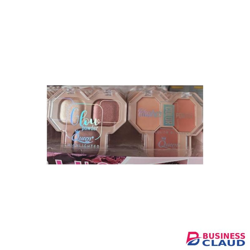 Makeup Blush and Highlighter + free lipstick