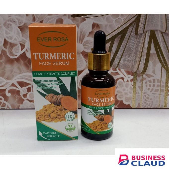 Ever RosaTurmeric Plant Extract Face Serum