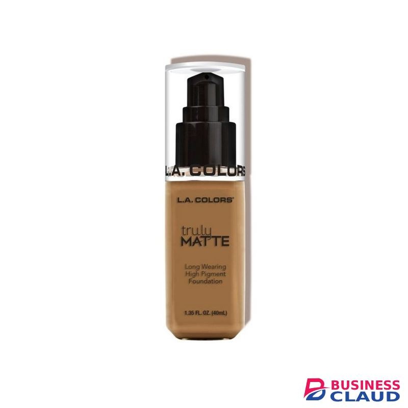 L.A. Colors Truly Matte Foundation-Warm Caramel